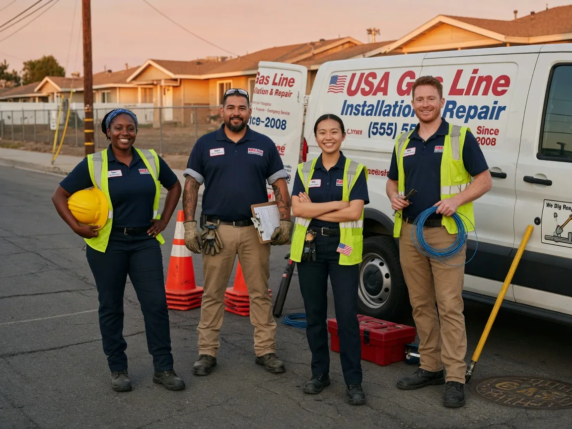 Gas Line Installation company in Hoffmeister, NY